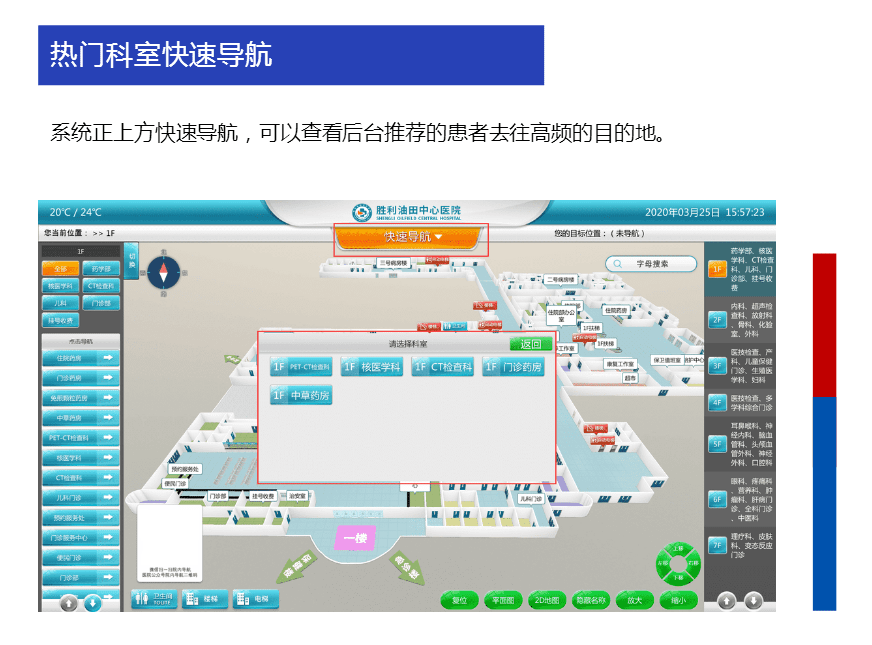 车载智能导航互联系统_医院智能导视系统案例_智能医院导航导诊系统